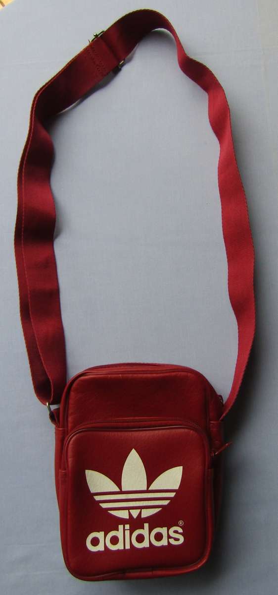 Adidas Maroon Red Shoulder Bag