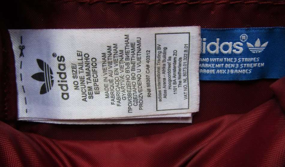 Adidas Maroon Red Shoulder Bag