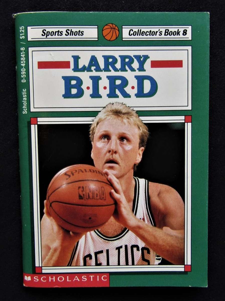 1992 Larry Bird Basketball Pocket Size Collector`s Book
