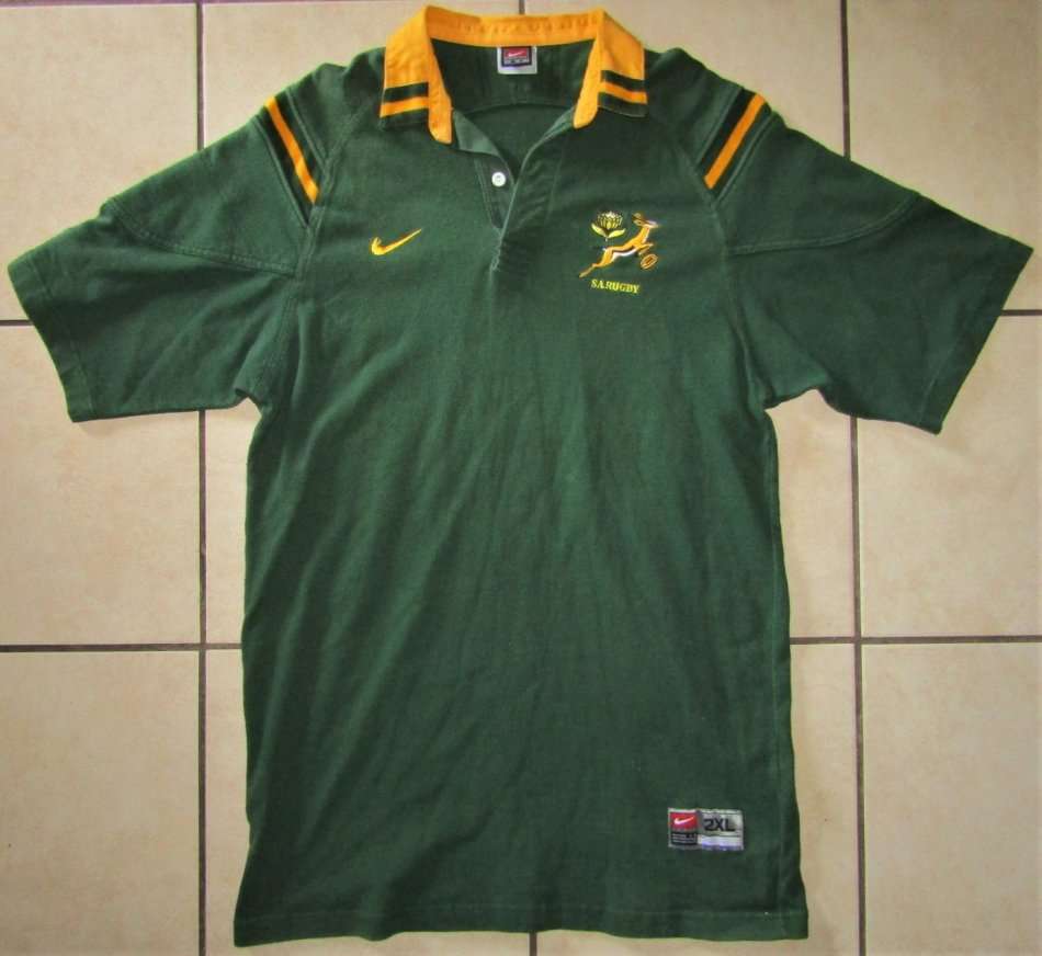 Old Nike Springbok Rugby Jersey