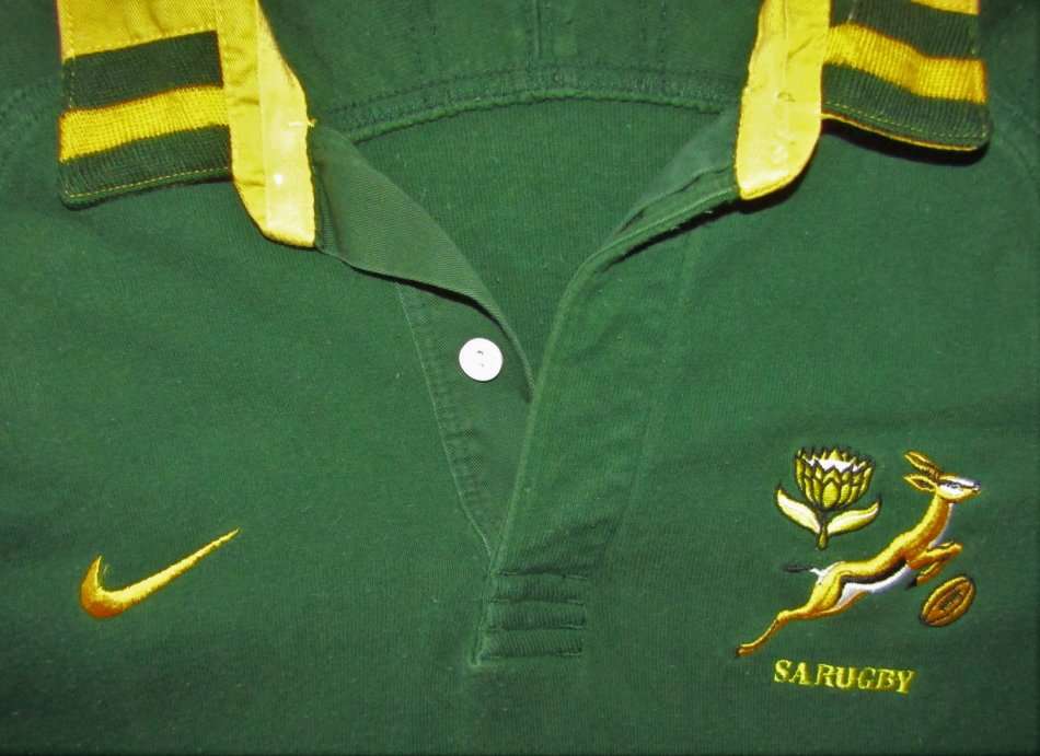 Old Nike Springbok Rugby Jersey