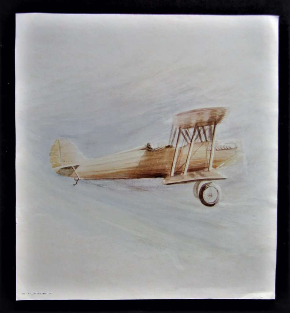 1927 KR Challenger C2 Aircraft Poster