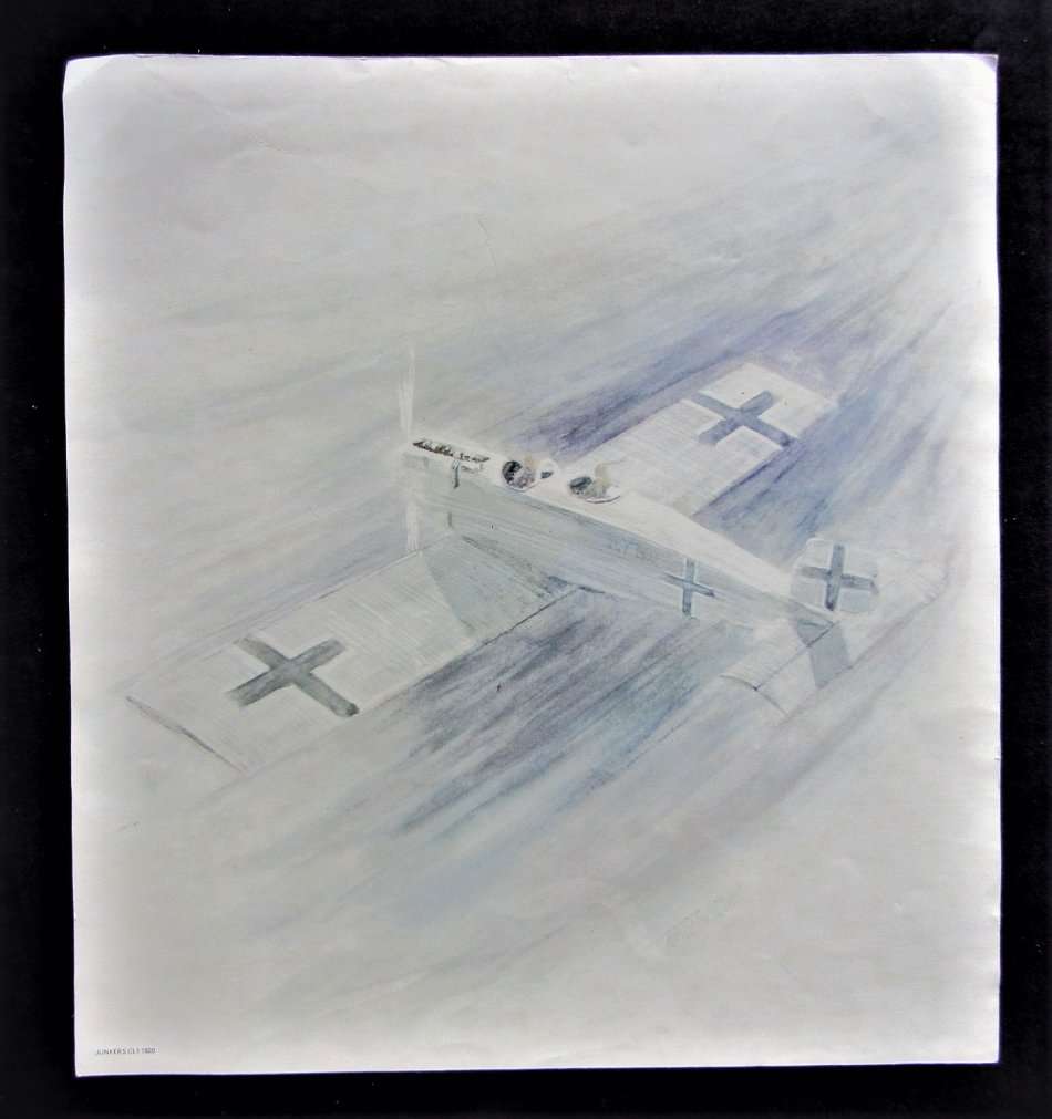 1920 Junkers CL1 Aircraft Poster