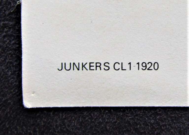 1920 Junkers CL1 Aircraft Poster