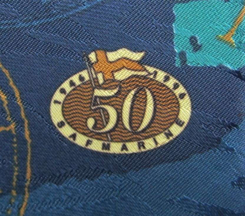 1946 - 1996 Safmarine Shipping Line 50th Anniversary Neck Tie