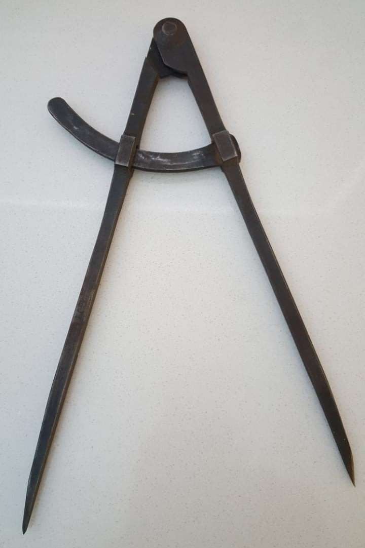 Vintage Large Steel Caliper - Height 31CM