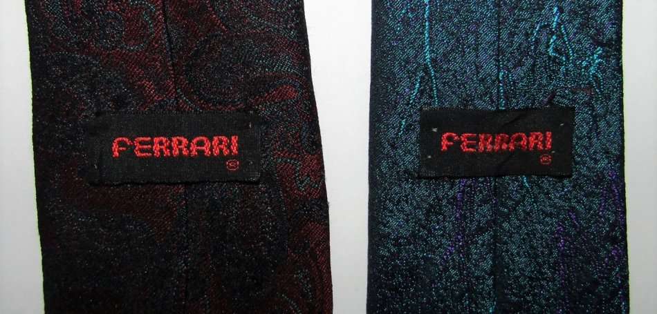 2 Ferrari Neck Ties
