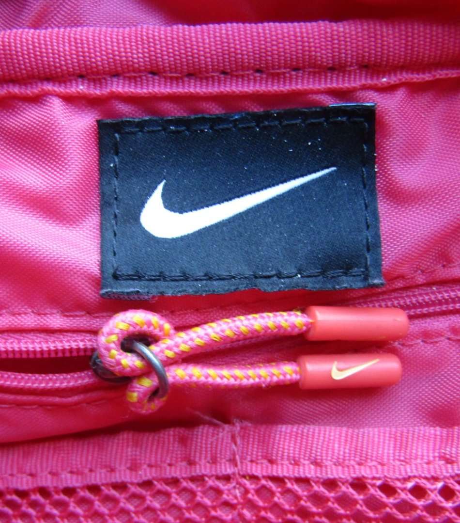 Vintage Nike Athletic Department Pink Sports Bag