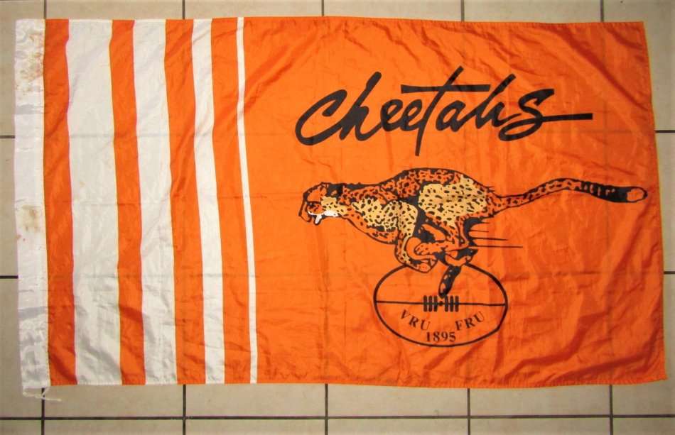 Large Free State Cheetahs Rugby Flag