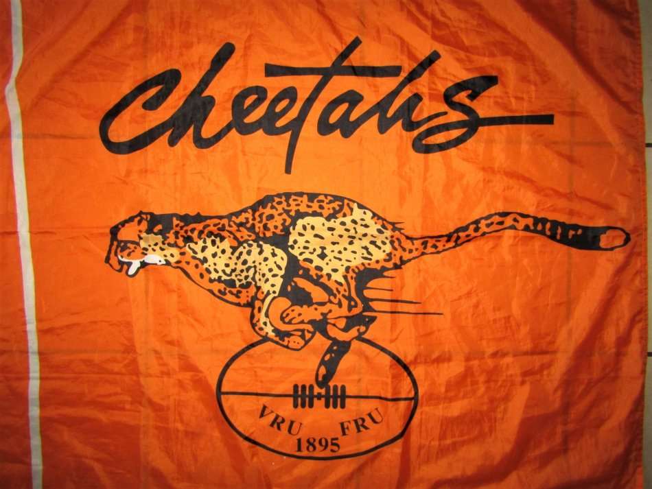 Large Free State Cheetahs Rugby Flag