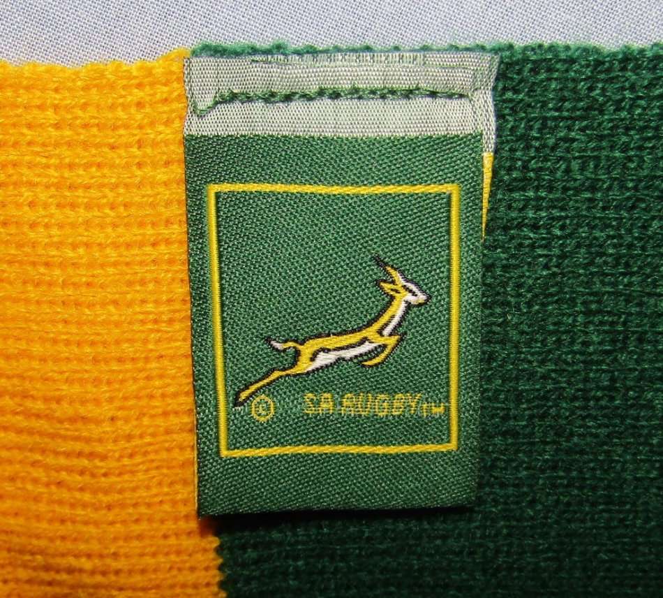Old SA Springbok Rugby Neck Scarf