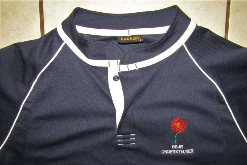 Old Blou Bulle Junior Rugby Ondersteuner Jersey
