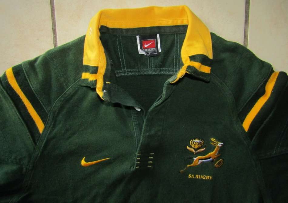 Old Nike Springbok Rugby Jersey