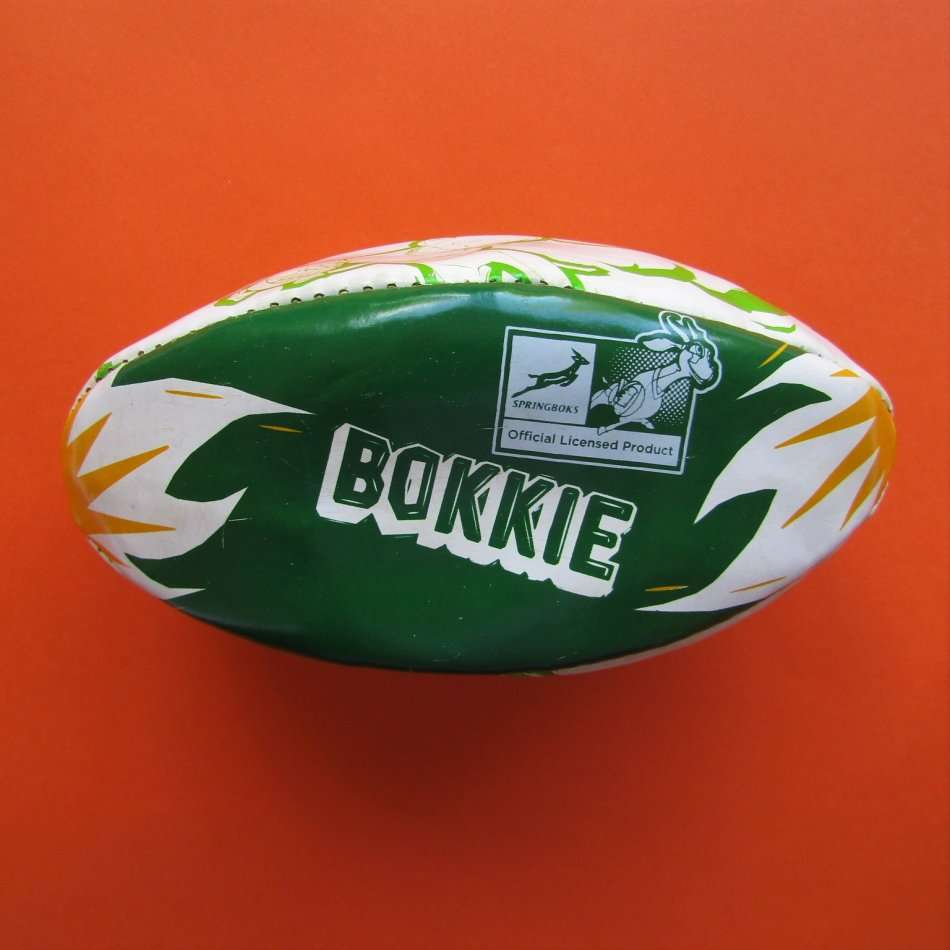 Old Miniature Bokkie Rugby Ball
