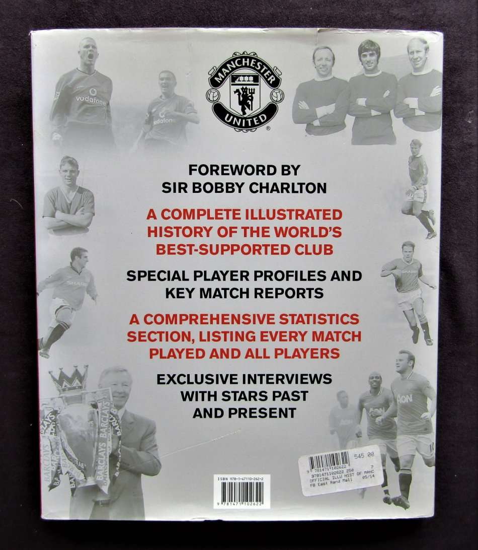 Official History of Manchester United - Football Book