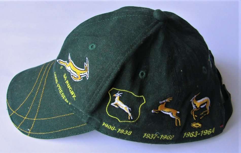 1906 to Present Springbok Rugby Cap
