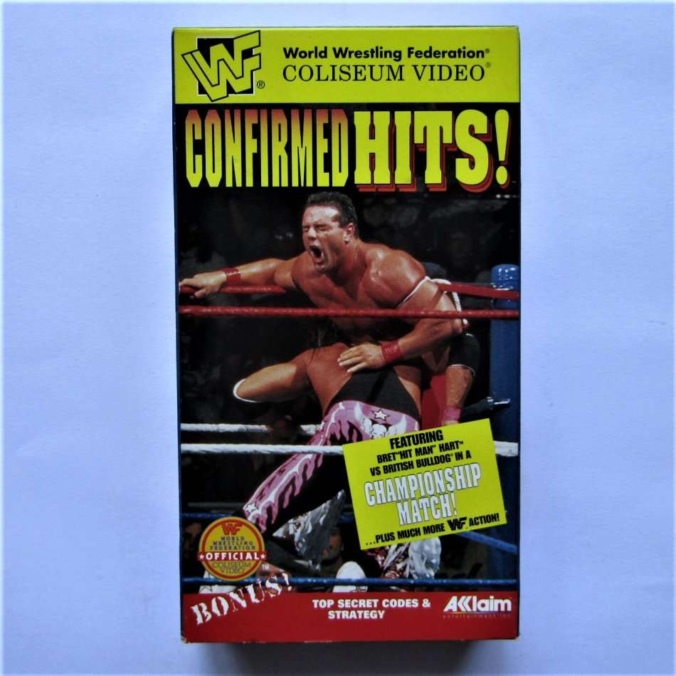1996 WWF - Confirmed Hits - Wrestling VHS Video Tape