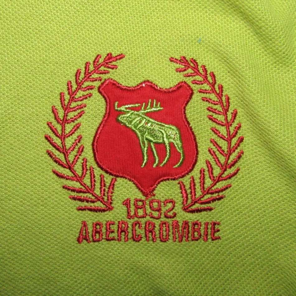 Abercrombie & Fitch Green Polo Shirt