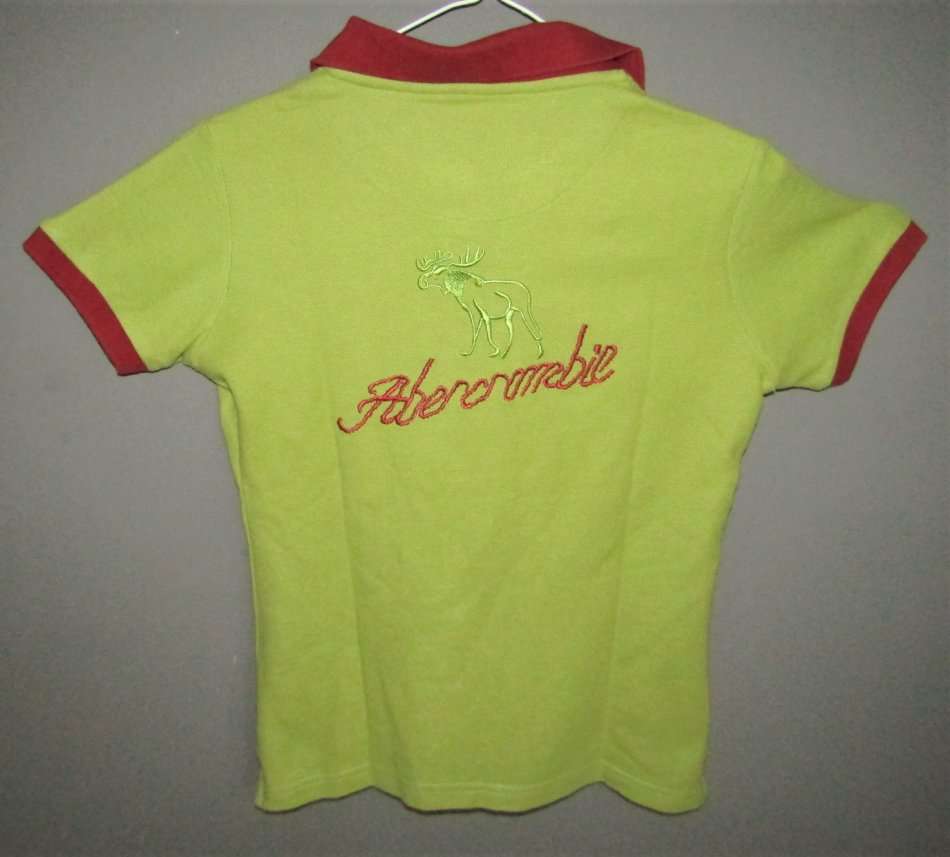Abercrombie & Fitch Green Polo Shirt