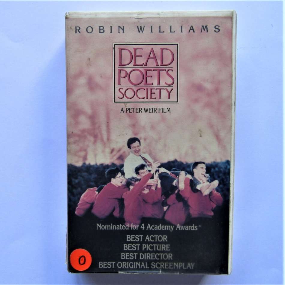 Dead Poets Society - Robin Williams - VHS Video Tape (1989)