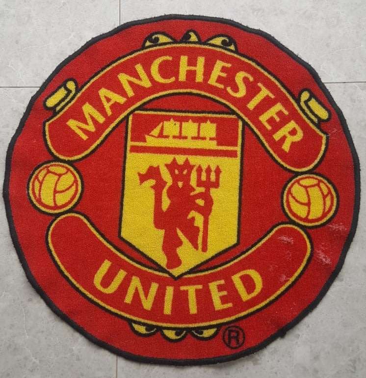 Old Manchester United Football Club Carpet