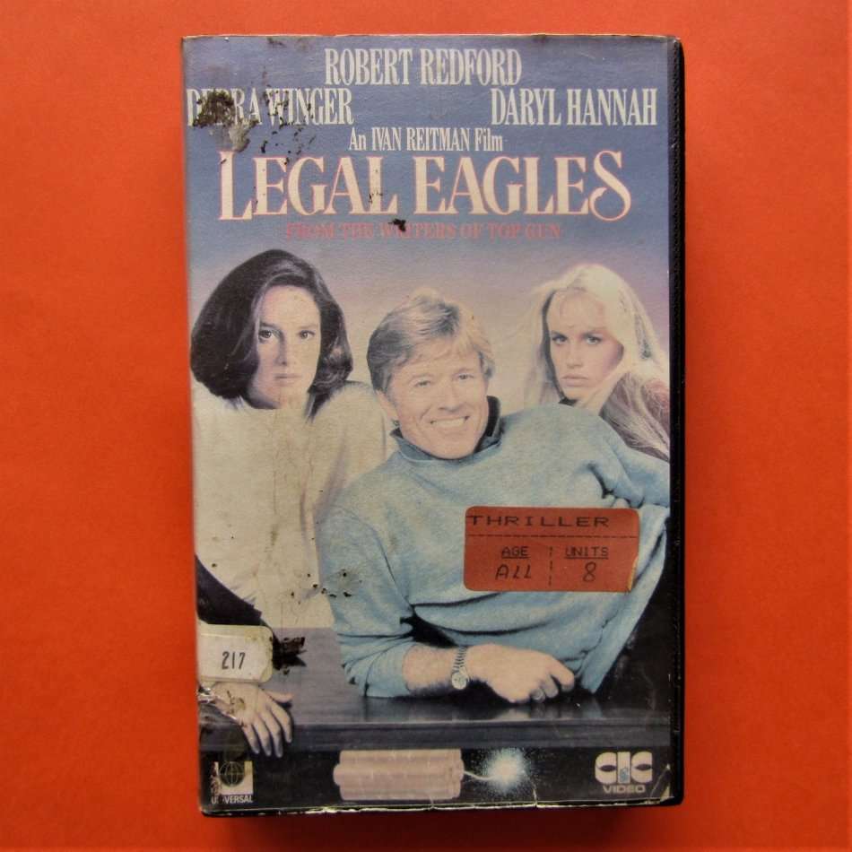 Legal Eagles - Robert Redford - VHS Video Tape (1986)