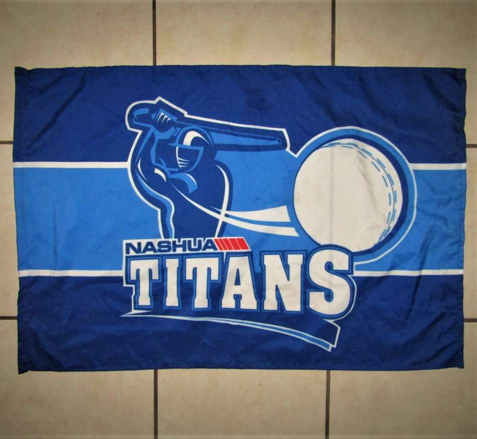Old Nashua Titans Cricket Flag