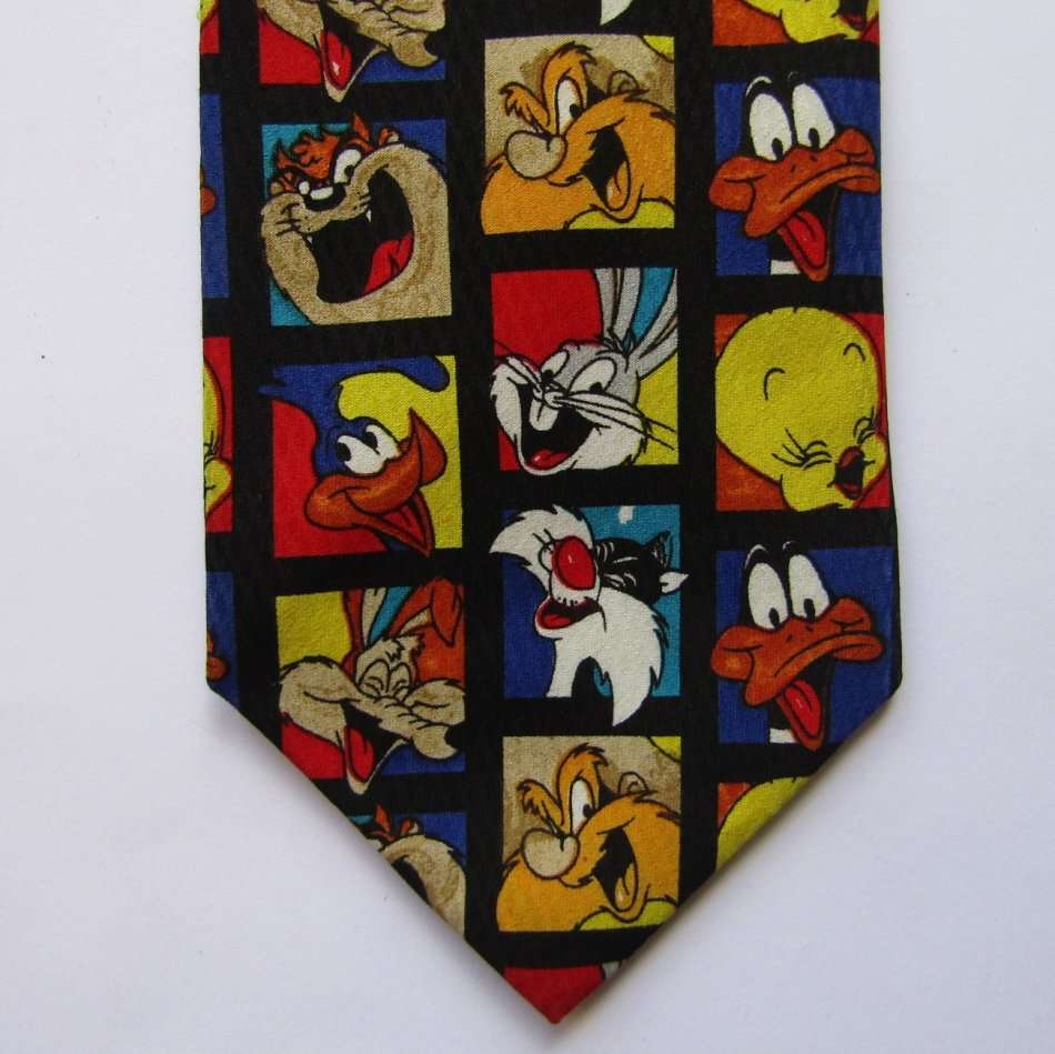 1995 Looney Tunes Neck Tie