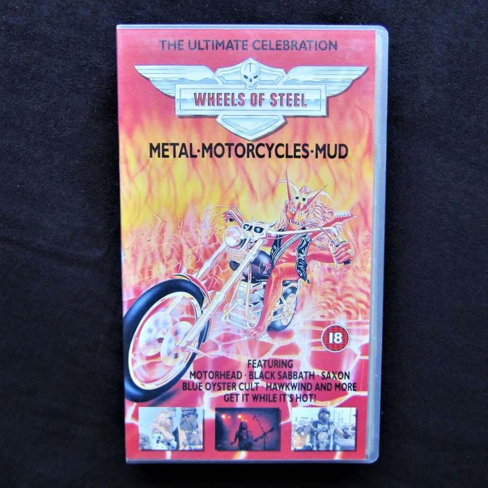 Wheels of Steel - Featuring Black Sabbath - Metal Music VHS Tape (1992)