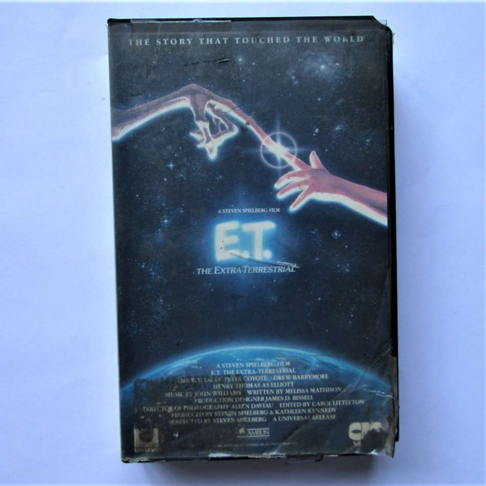 E.T. - Steven Spielberg - VHS Video Tape (1982)