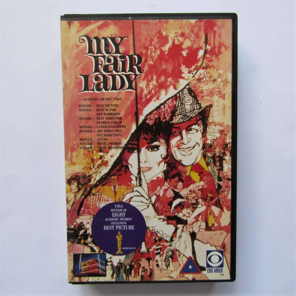 My Fair Lady - Audrey Hepburn - VHS Video Tape (1994)