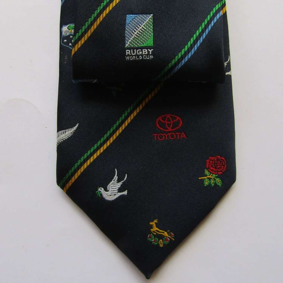 1995 Rugby World Cup Toyota Neck Tie