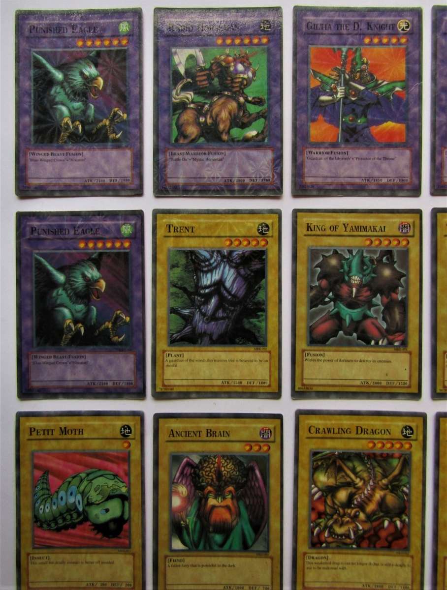 23 Old Yu-Gi-Oh! Konami Trading Cards