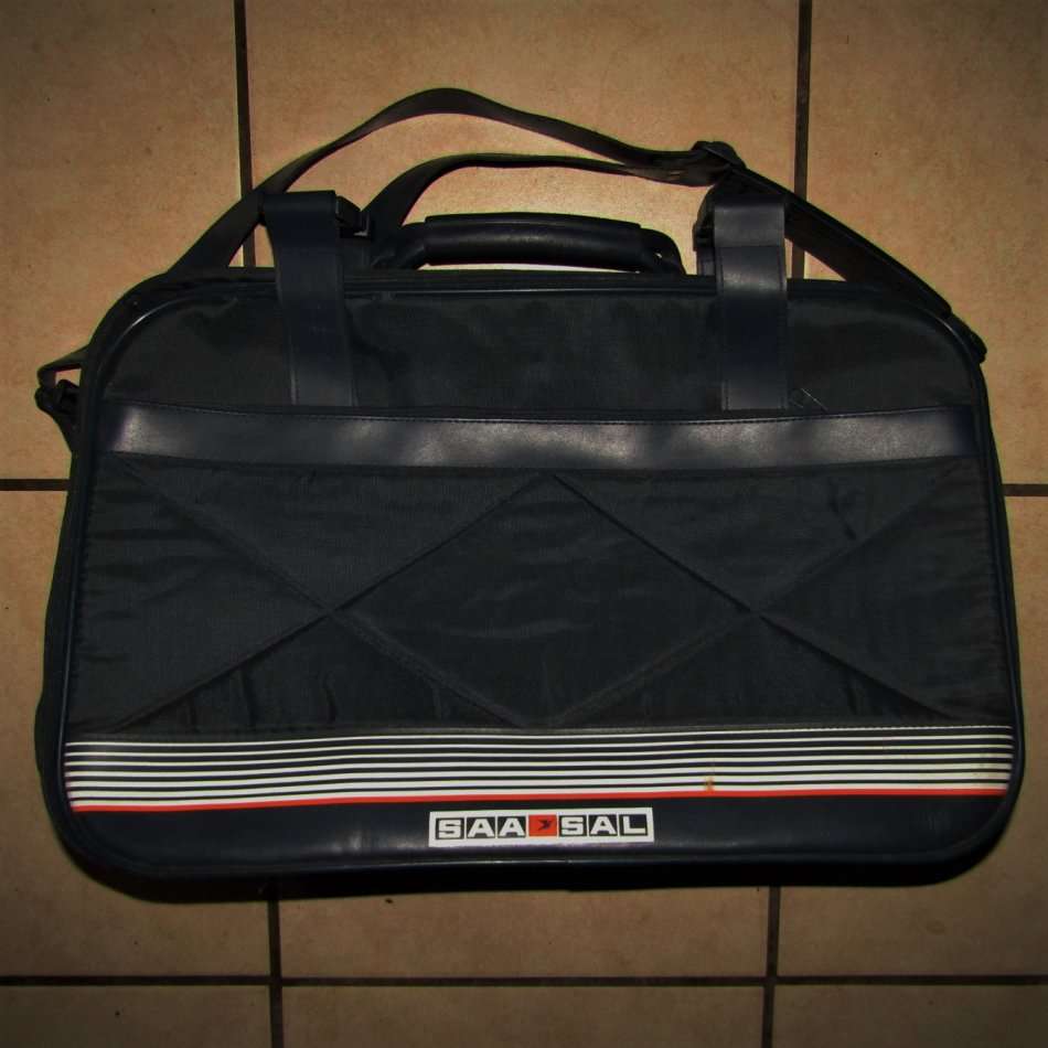 Old SAA Airways Flying Springbok Travel Case