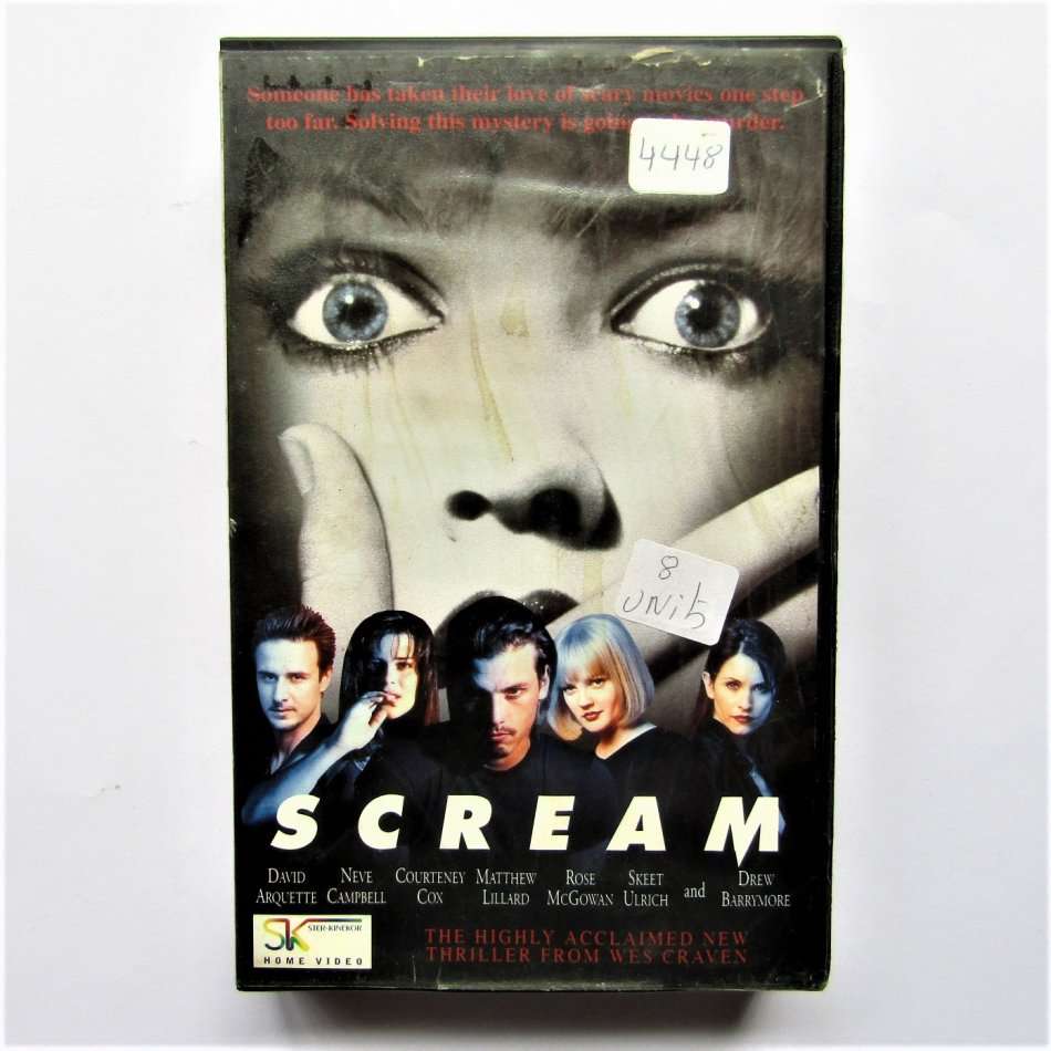 Scream - Neve Campbell - VHS Video Tape (1997)