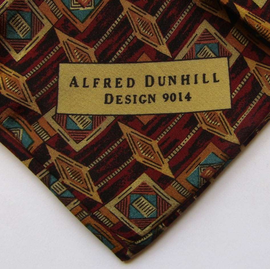 Alfred Dunhill 9014 Designer Neck Tie
