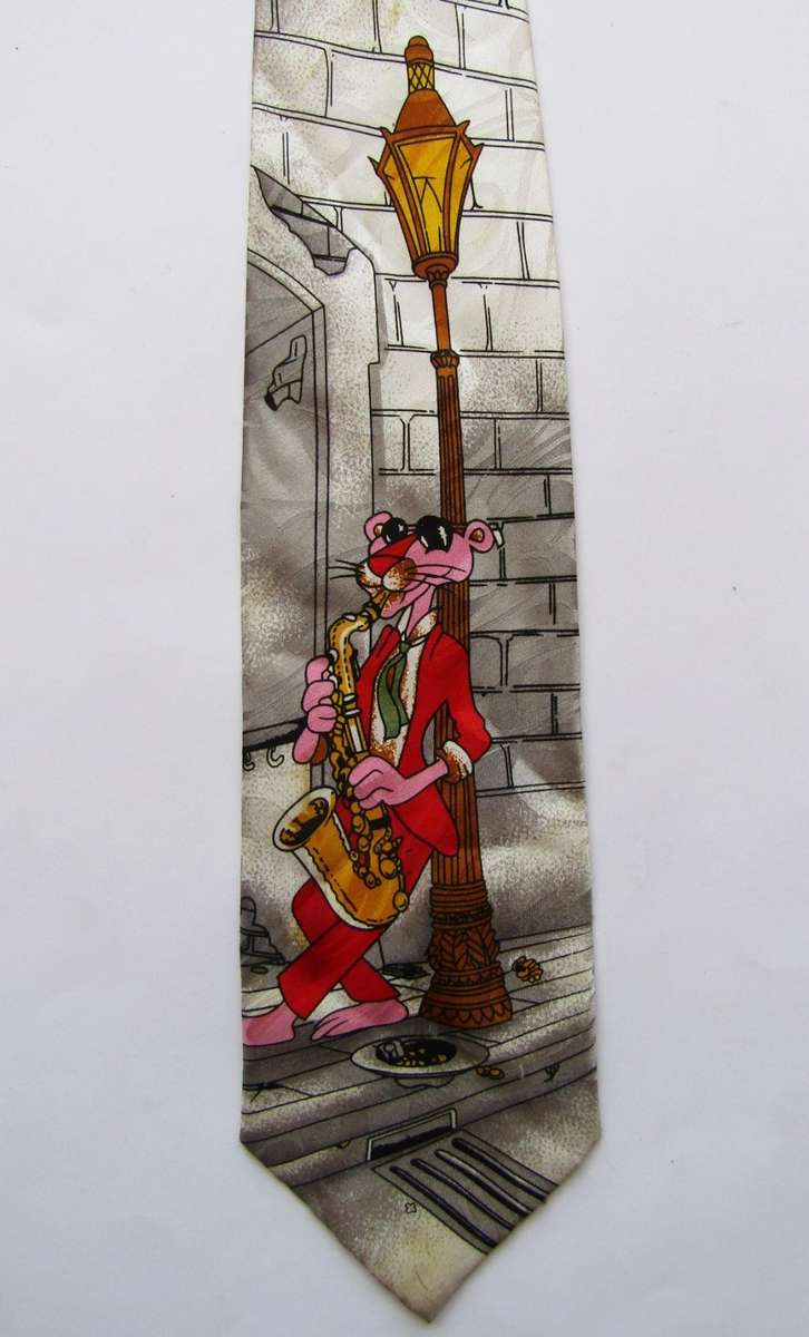 Collectable Pink Panther Cartoon Neck Tie
