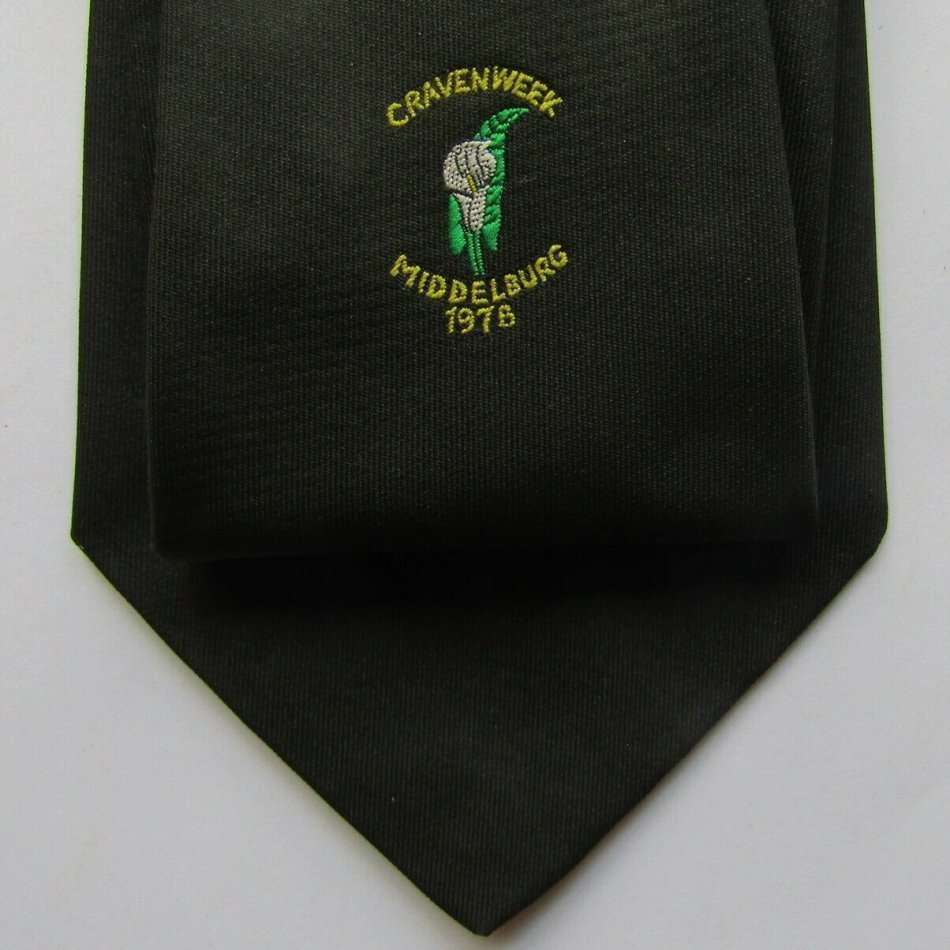 1978 Middelburg Craven Week Rugby Neck Tie