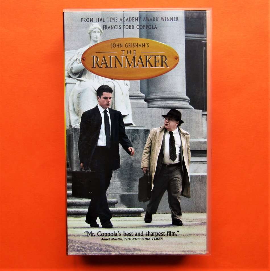 The Rainmaker - Matt Damon - VHS Tape (1997)