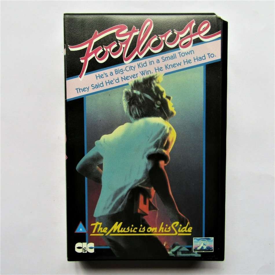 Footloose - Kevin Bacon - VHS Tape (1984)