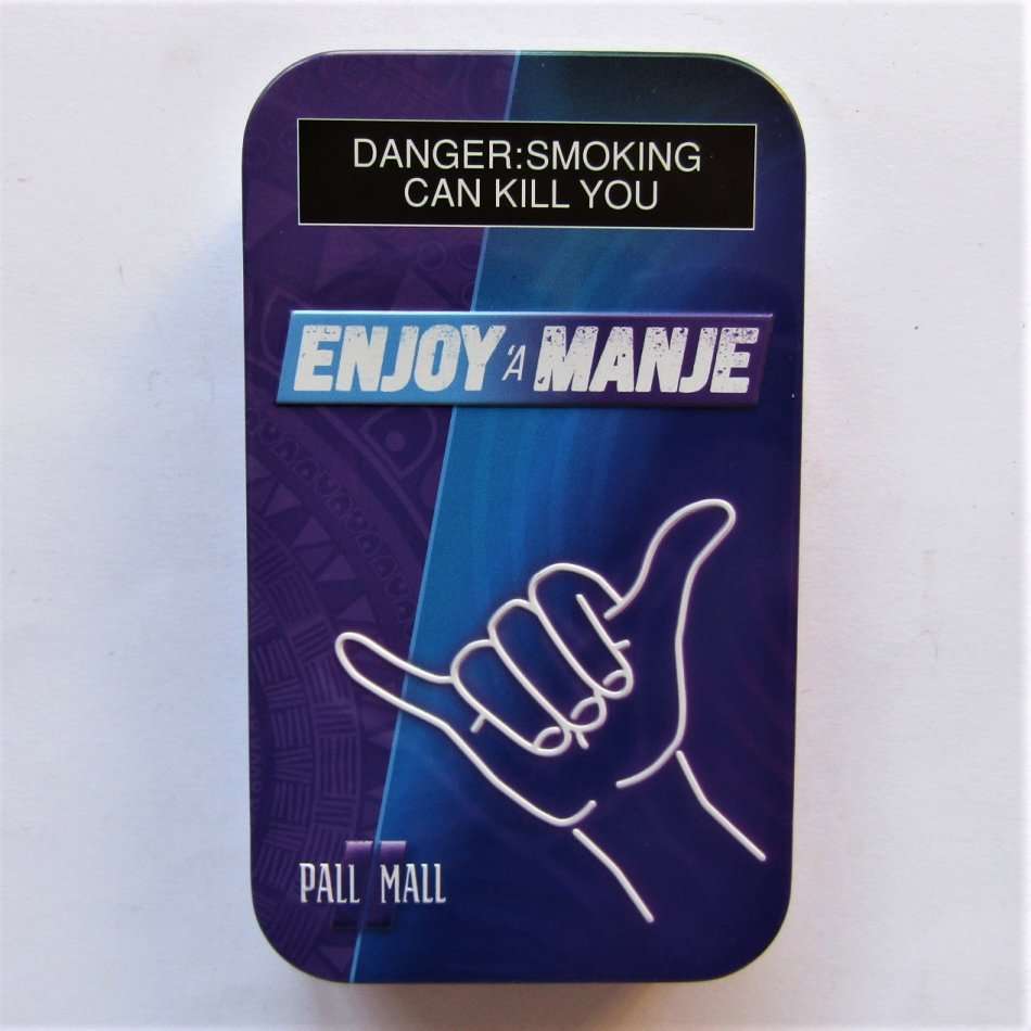 Collectable Pall Mall Cigarettes Metal Tin