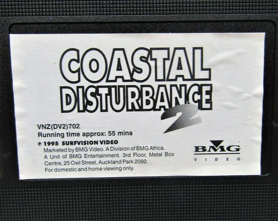 Coastal Disturbance 2 - Surfing VHS Tape (1995)