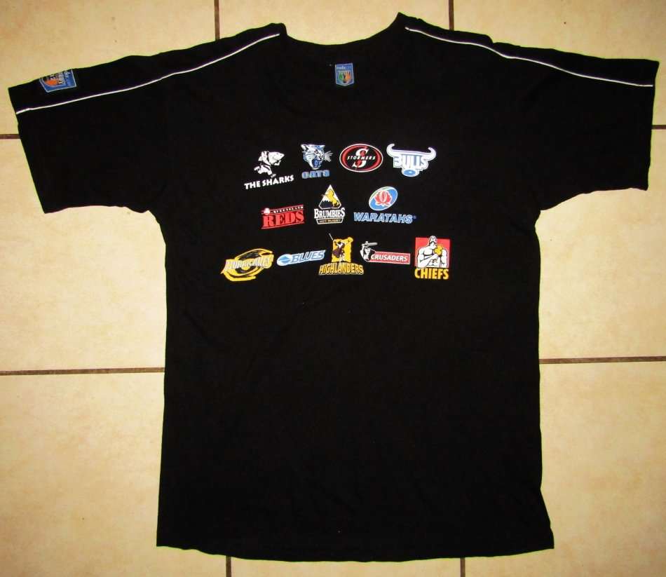 All the Teams of Super 12 Rugby Shirt