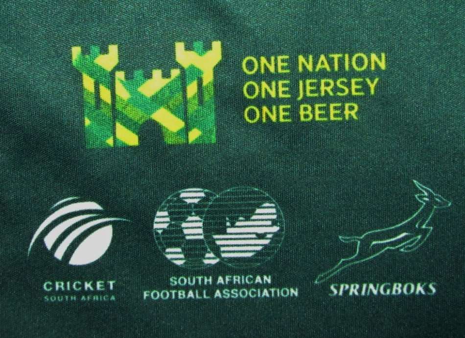 Old Castle Lager SA Cricket Football Rugby Jersey