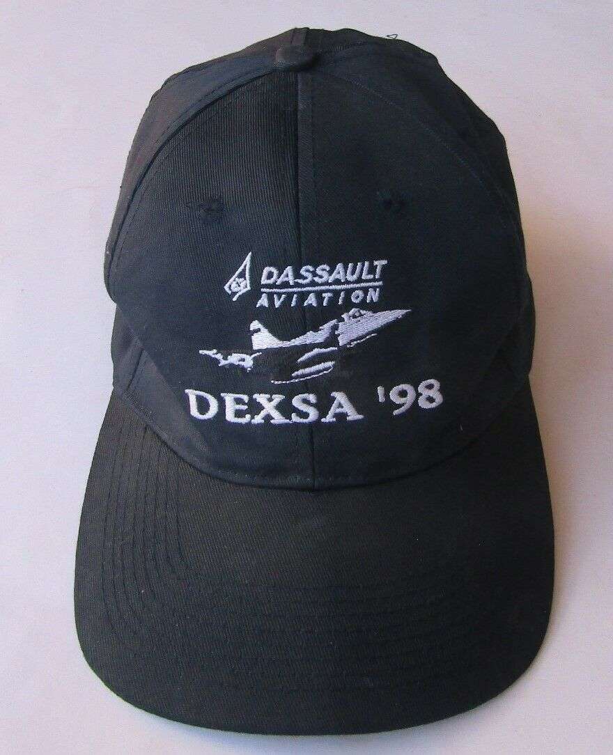 1998 Defence Exhibition of South Africa Dassault Aviation Fighter Aircraft Cap