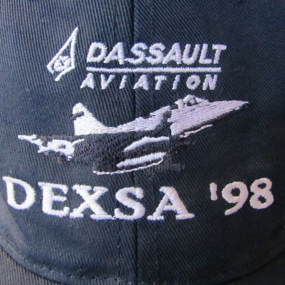 1998 Defence Exhibition of South Africa Dassault Aviation Fighter Aircraft Cap