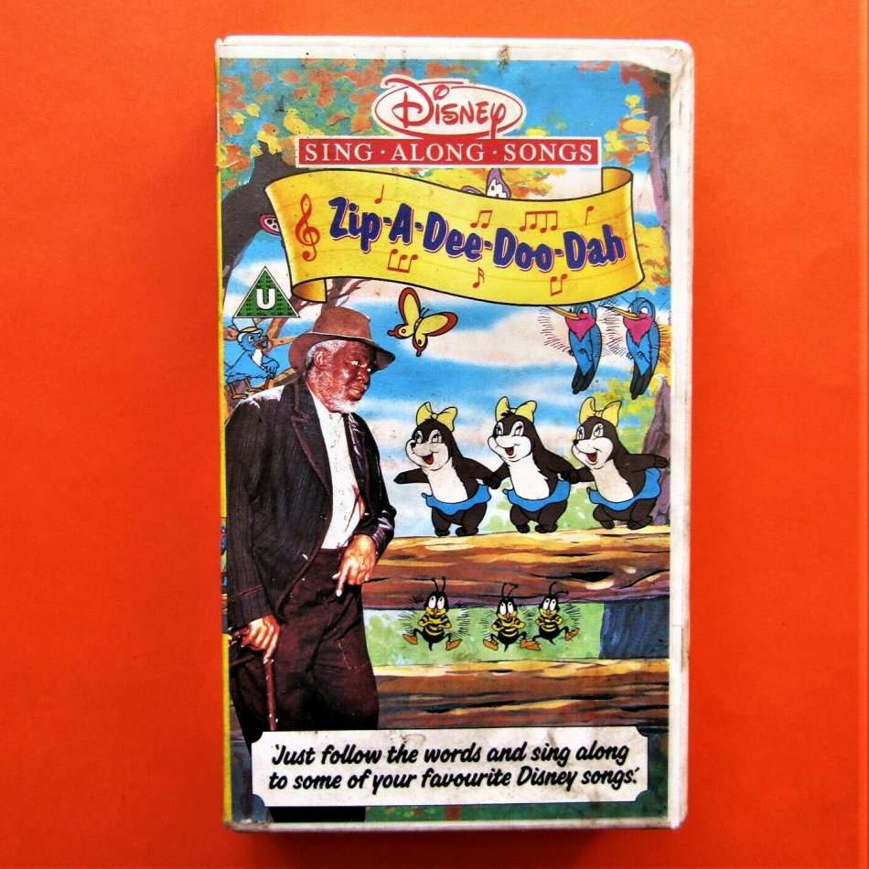 Zip-A-Dee-Doo-Dah - Disney Sing Along Songs VHS Tape (1986)