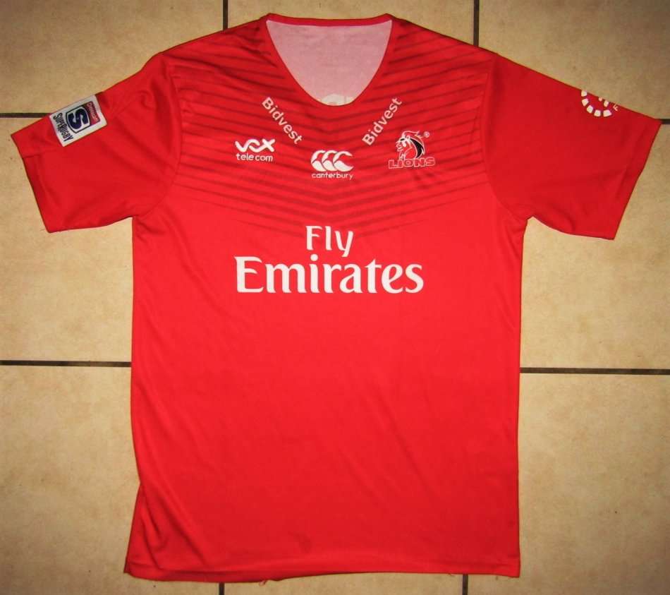 Old Lions Super Rugby Jersey