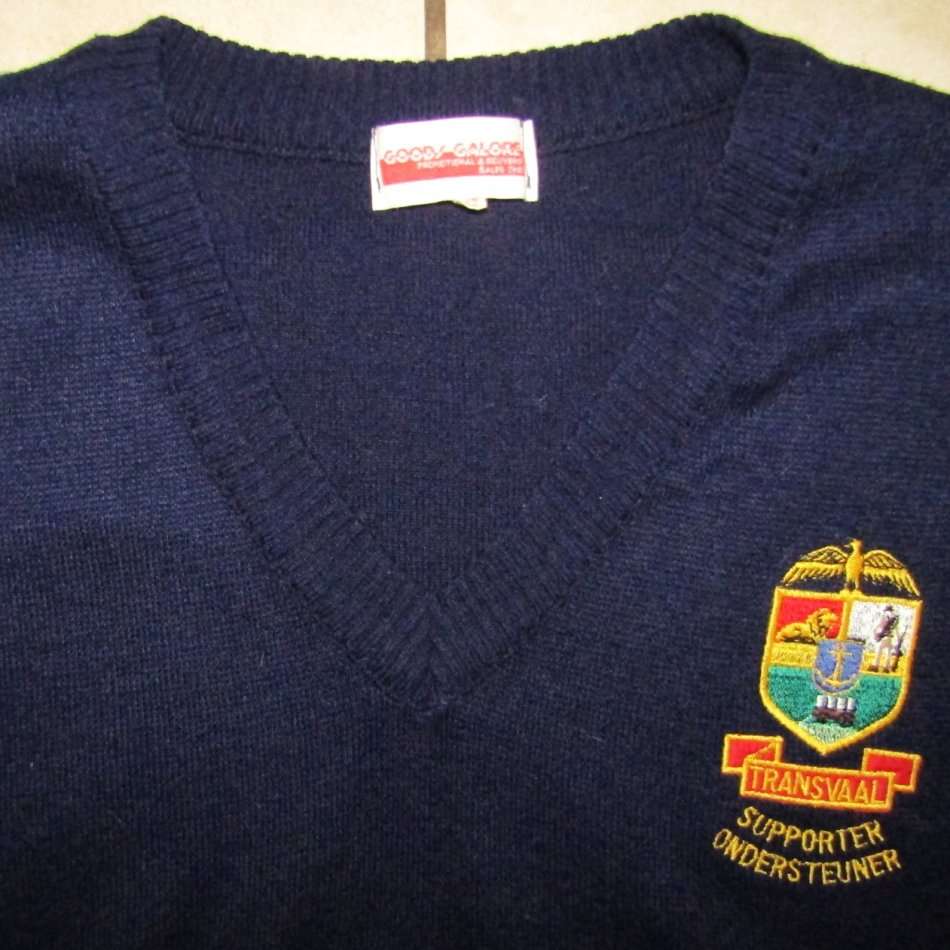 Old Transvaal Rugby Supporter Pullover Jersey