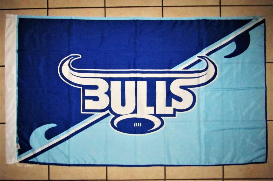 Large Bulls Rugby Flag